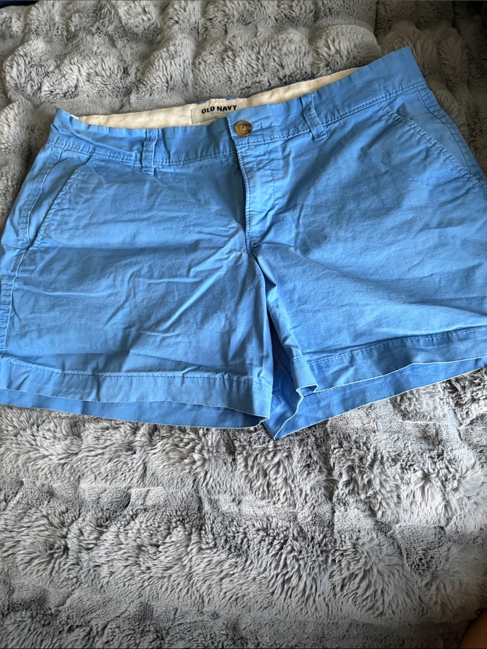 Old Navy Light Blue Chino Shorts